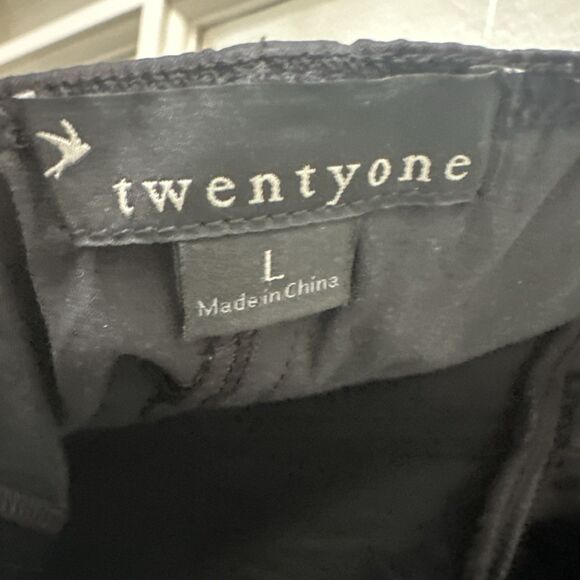 Satin Corset Top Black Women’s Large Forever 21 Goth - Picture 7 of 10